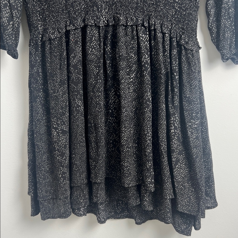 NEW Rails Size Large Inez Slate Python Smocked Wa… - image 6